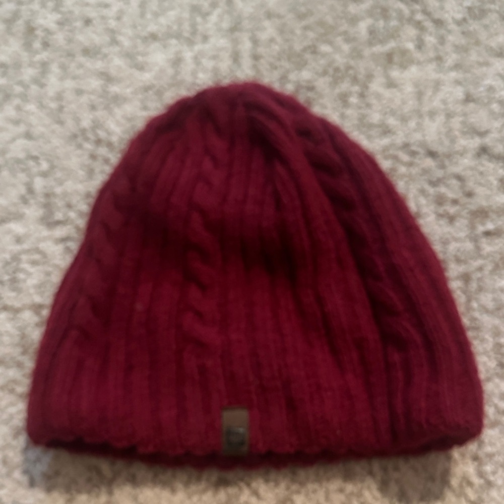 MEC Burgundy Knit Hat